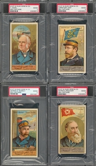 1888 N127 Duke "Sea Captains" PSA-Graded Collection (7 Different)